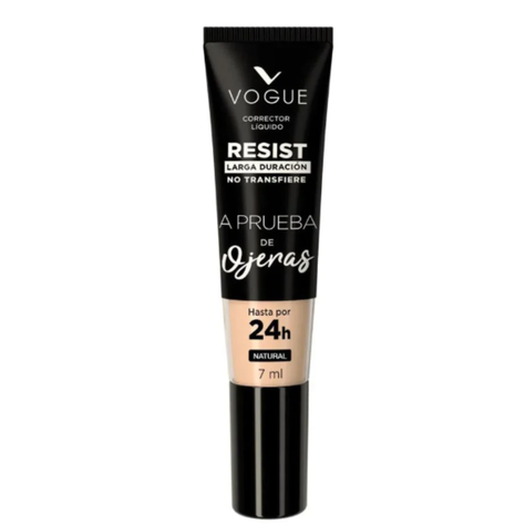CORRECTOR LIQUIDO RESIST LARGA DURACION NATURAL 7 ML VOGUE-0
