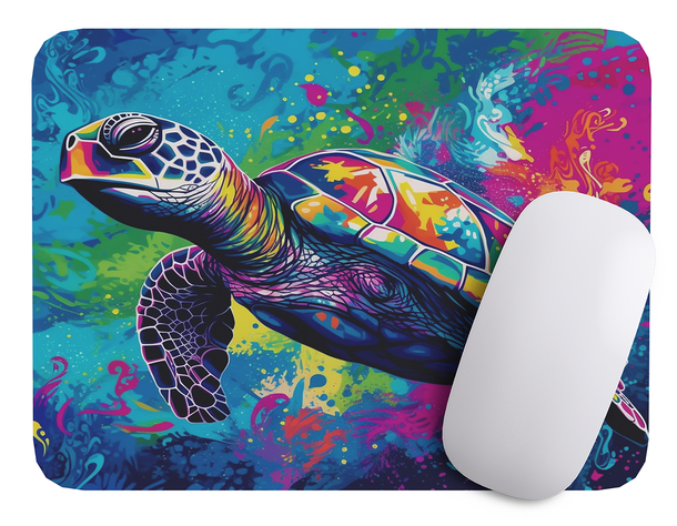 Mouse Pad Tortuga Arte de animales - 17cm X 21cm D89-1