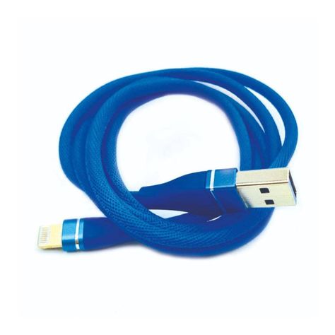 Cable USB a Lightning Carga Rapida 1mt Azul-0