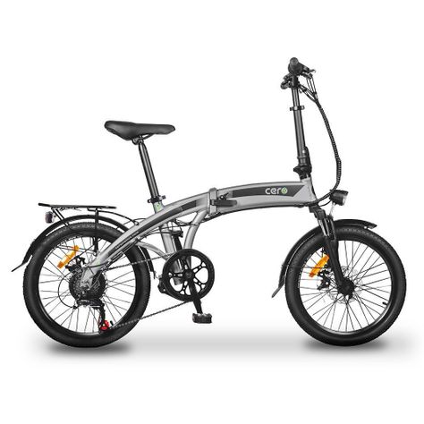 Bicicleta Eléctrica Cero M1 Gris Oscuro-0
