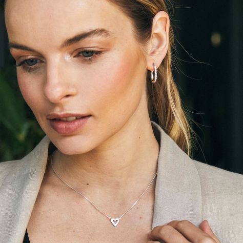 Collar Amor plata Hadara Joyas-1