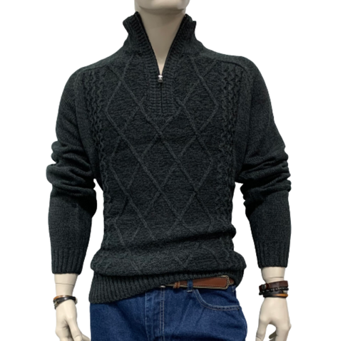 Sweater Medio Cierre -0