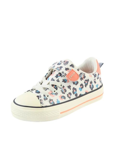 Zapatilla urbana velcro elastico a caminar niña 853-1