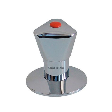 Llave de paso manilla cromada Deluxe Vastago Alto -0