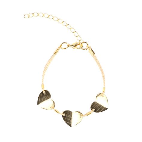 Pulsera Deseo, baño de oro-0