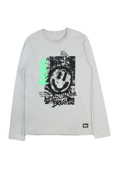 Polera jr niño costuras power 335-0