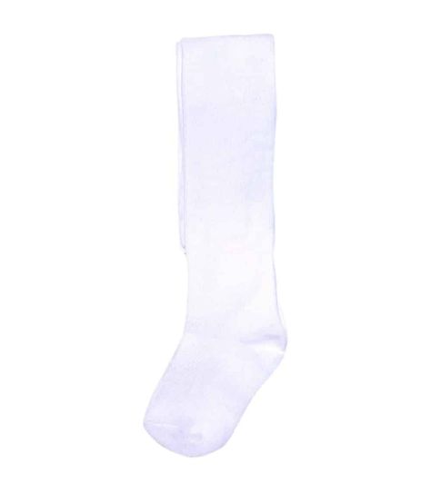 Panty Lana Infantil Blanca-0