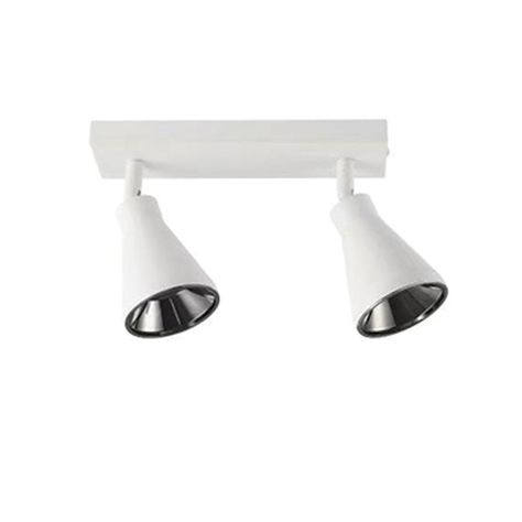 Foco Decorativo Para Techo Porta 2*GU10 Blanco-0