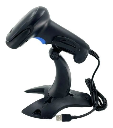 Lector Codigo De Barra Laser Usb Con Base-0