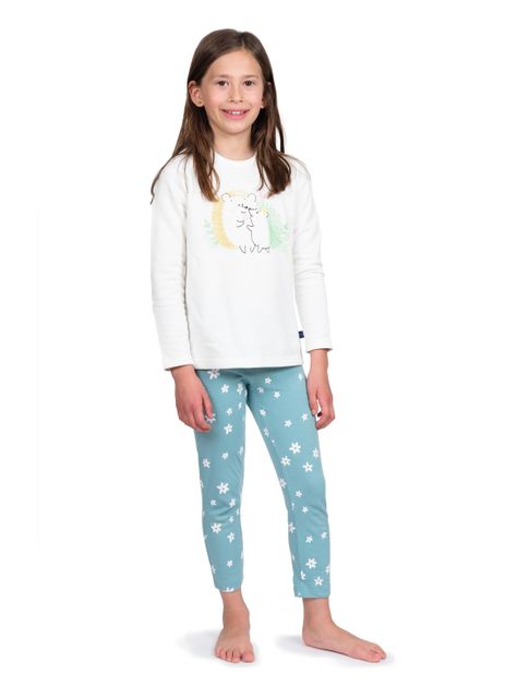 PIJAMA 2 PIEZAS MANGA LARGA NIÑA-0