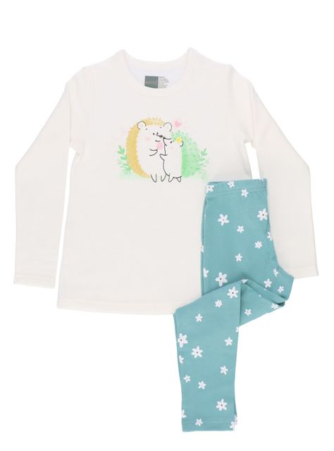 PIJAMA 2 PIEZAS MANGA LARGA NIÑA-3