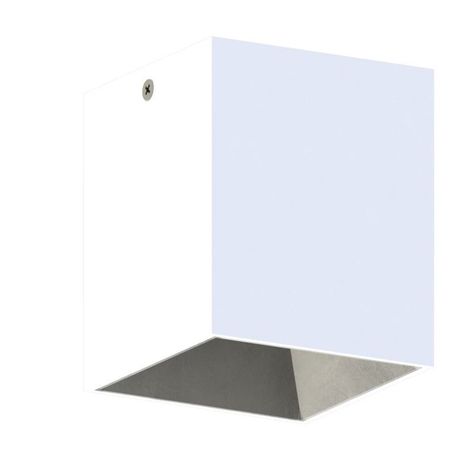 FOCO SOBREPUESTO TECHO POLASSO ACRILICO BLANCO 1X3W LED INCLUIDA COD.94499-0