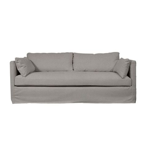 Sofá Quepe Chenille Gris Piedra 3C-0