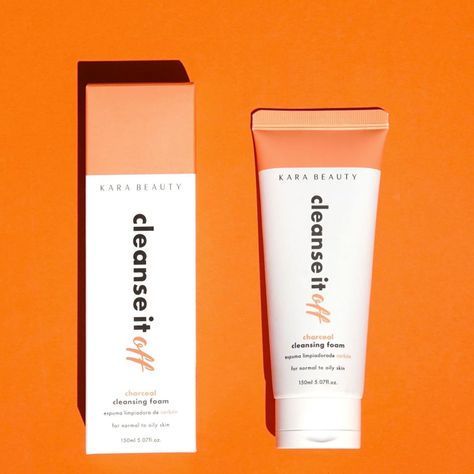 Espuma Limpiadora Facial "Cleanse It Off" Carbón Kara Beauty-1