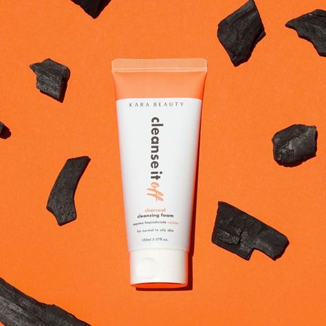 Espuma Limpiadora Facial "Cleanse It Off" Carbón Kara Beauty-3