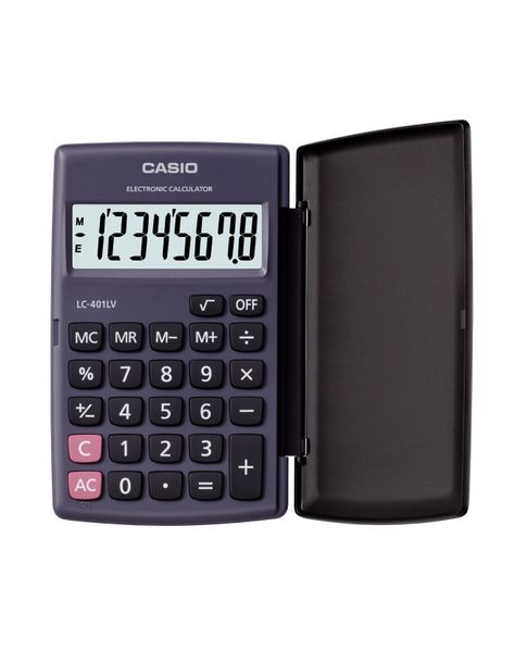 CALCULADORA CASIO BOLSILLO LC401LV-0