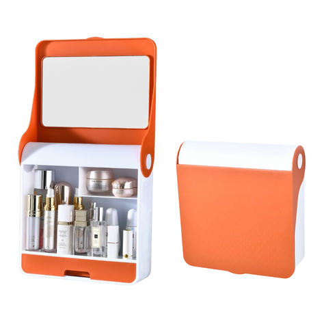 Organizador de Cosméticos con Espejo-0