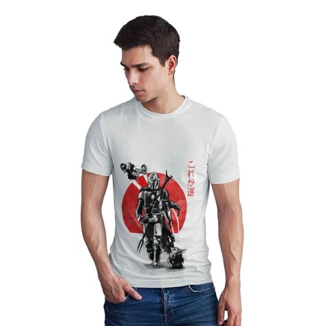 Polera Manga Corta Star Wars - The Mandalorian D3-0