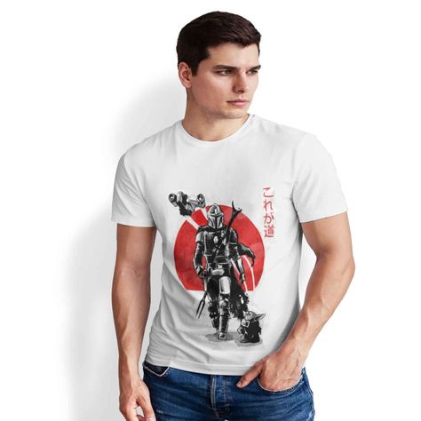 Polera Manga Corta Star Wars - The Mandalorian D3-2