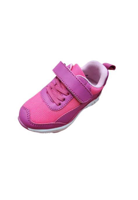 Zapatilla Deportiva Velcro Fucsia-0