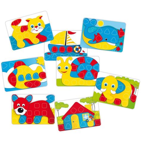 Juego Mosaico Basic Baby 30 piezas -2