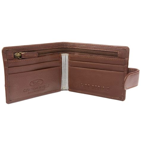 Billetera de hombre Capri 986 Café Gino Rodinis-2