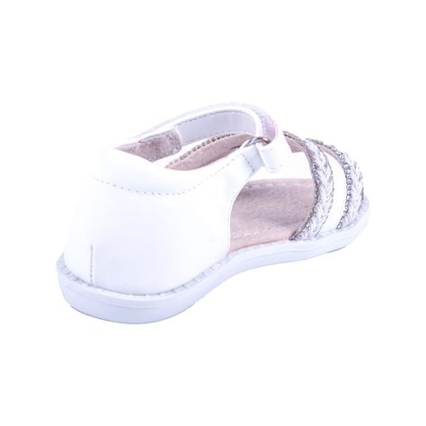 Sandalias Bebe Niña Blanco Pillin-3