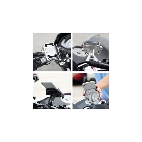 Soporte Celular Para Moto Metálico Rotación 360 - PuntoStore-1