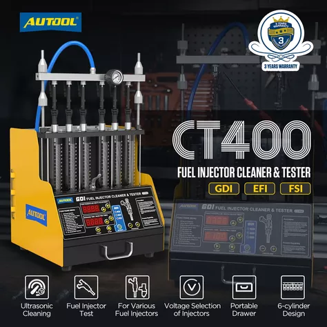 Probador Limpia Inyectores Ct400-1