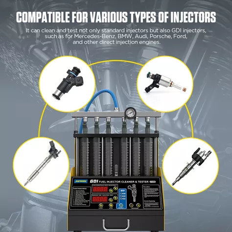 Probador Limpia Inyectores Ct400-3