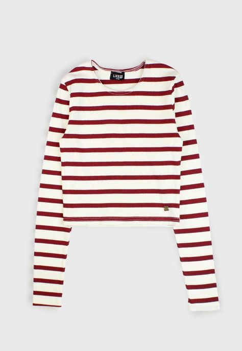 Polera teens niña listada varsity 528-0
