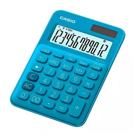 Calculadora De Escritorio 10 Digitos Azul MS-7UC -1