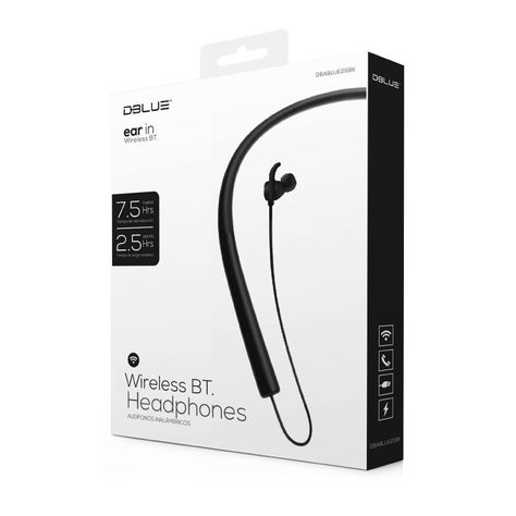 Audifonos Deportivos Bluetooth Manos Libres Rojo Dblue-1