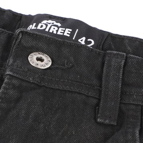 Jeans Baggy Negro Trunk Old Tree-4