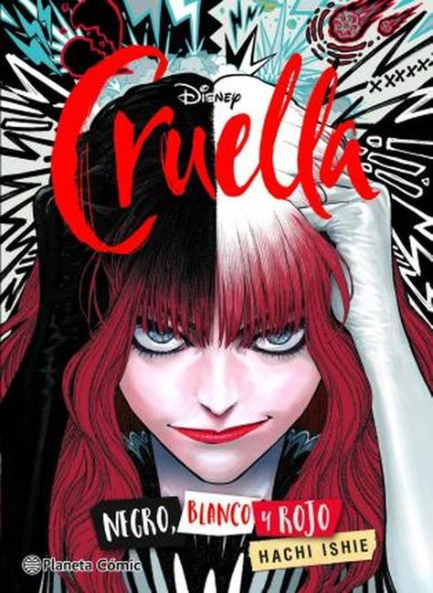 Manga Cruella - Negro, Blanco Y Rojo [Tomo Único] - España-0