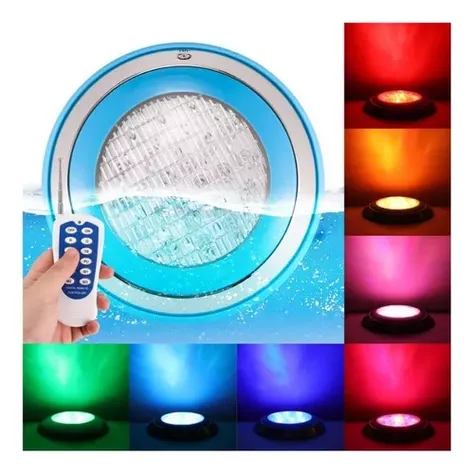 FOCO LUCES PISCINA RGB SOBREPUESTO AC24V 18W-1