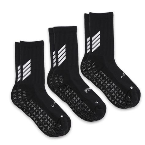 Medias Calcetas Futbol Deportivas Antideslizante x3 Fitnics-0