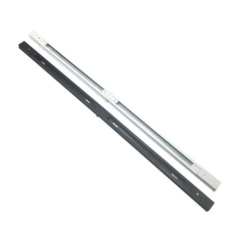Conector Para Carril Monofásico De Iluminación LED "Recto" - Negro-2