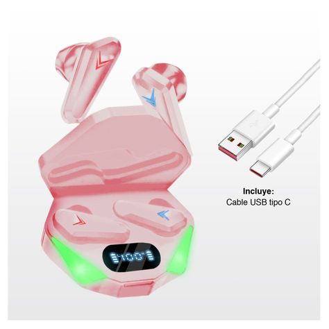 Earbuds Reisen R1 TWS Rosado-5
