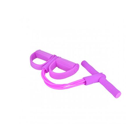 Banda Elastica Tubo Flexible Con Pedales Para Ejercicio Fitness -1