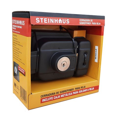 Cerradura De Sobreponer Eléctrica Steinhaus-3