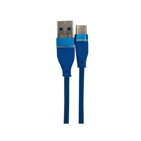 Cable USB a Tipo C Carga Rapida 1mt Azul Dblue-0