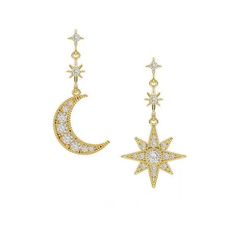Aros estrella y luna circones-0