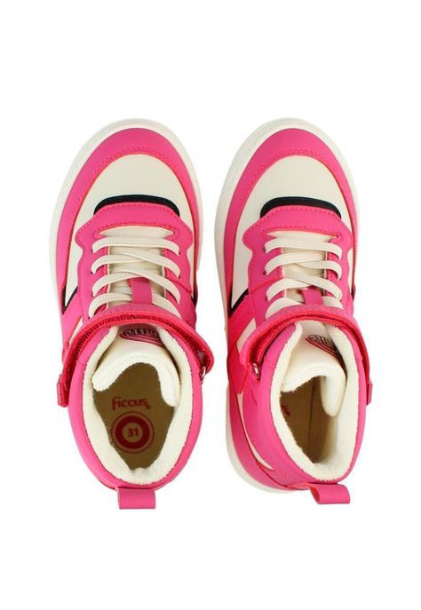 Zapatilla urbana caña velcro elastico a correr niña 902-2