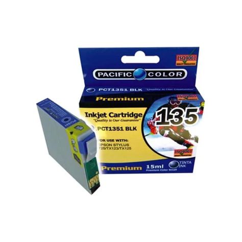 Tinta Cartucho Compatible 135 Black Pacific Color-0