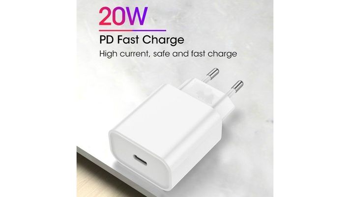 Cargador Con Cable Compatible Todos Los iPhone Apple 20w-5
