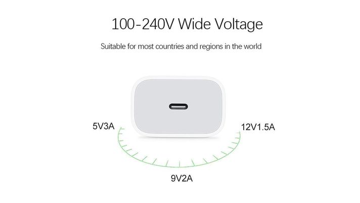 Cargador Con Cable Compatible Todos Los iPhone Apple 20w-2