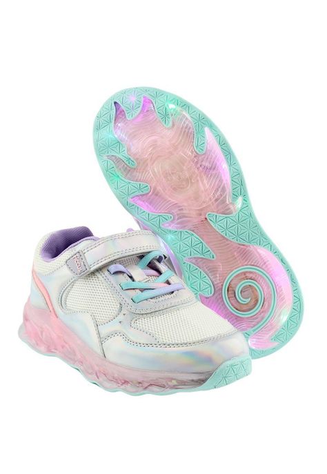 Zapatilla led velcro powerlight a caminar niña 949-3