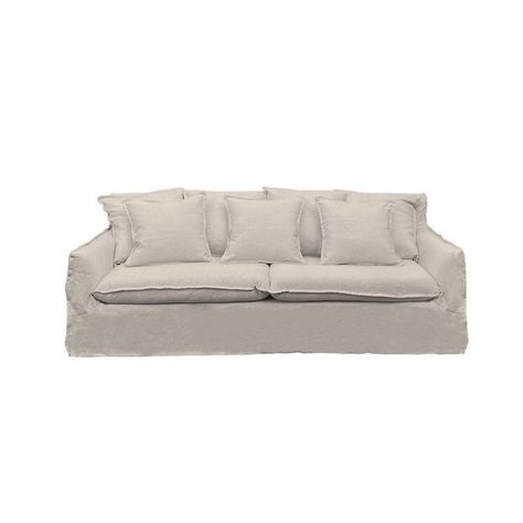 Sofá Palena Chenille Hueso 3C-0