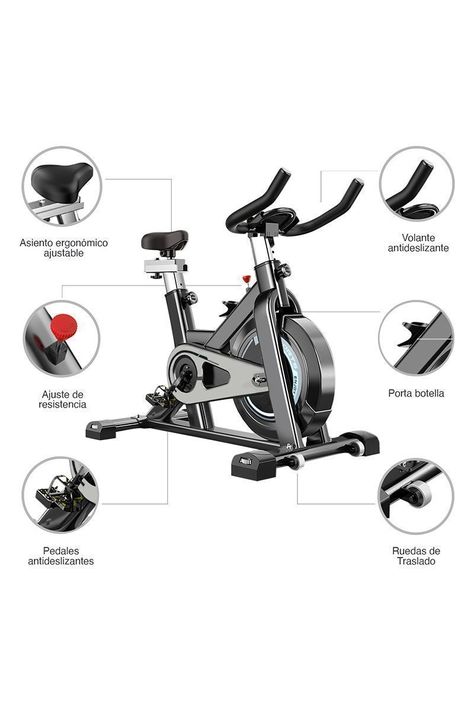 Bicicleta Spinning Home Tecnología Pro Fitness-3